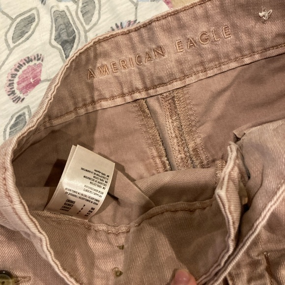 Dusty rose crop pants - Picture 3 of 5